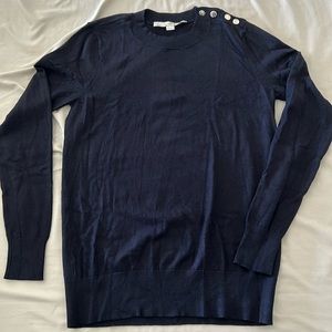 LOFT - sweater with button details
